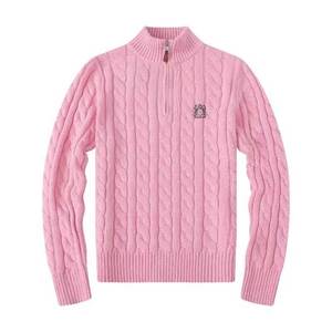 Maglione da <span class=keywords><strong>uomo</strong></span> RALFLAR in <span class=keywords><strong>cotone</strong></span> lavorato a <span class=keywords><strong>maglia</strong></span> con collo alto e chiusura a zip, stile Old Money autunnale, anti-restringimento, ispirato all'Inghilterra - Product Image 5