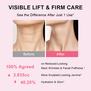 Crema Antiarrugas para el Cuello con PDRN y Cabezal de Masaje Autoaplicador – Acabado Suavizante Instantáneo, Sin Sensación Grasosa - Product Image 2