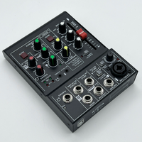 Fabricant 4 canaux Dj Player Mixer USB carte son Interface Mixer