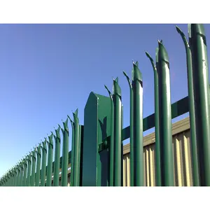 Valla perimetral de seguridad, valla de Metal resistente, recubierto de Pvc, enrejados y puertas de acero, para uso diario, venta al por mayor