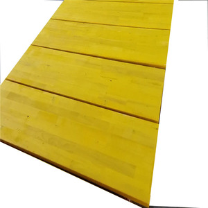 Panel de madera contrachapada de encofrado amarillo de 3 capas de abeto o pino para encofrado de construcción de hormigón - Product Image 1