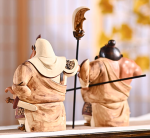 เทพเจ้าประตูบ้านของกวนอูและจางเฟยวังของตกแต่งตู้ไวน์จีนใหม่สุดสร้างสรรค์ - Product Image 3