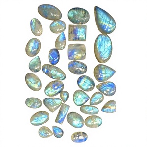 Natural Moonstone Loose Gemstone Cabochon Mix Shape All Sizes for Jewelry Pendant Making FAIJAN GEMS Third Party Certified - Product Image 1