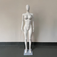 Maniquíes de Plástico ABS Dorado Brillante para Ropa de Tallas Grandes, Modelo BBL Mina, con Pecho Grande, para Exhibición de Ropa Femenina Curvy