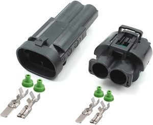 2ขาชายและหญิงกันน้ำแผนที่เซ็นเซอร์เชื่อมต่อพัดลมซ็อกเก็ต1544317-1 1544334-1 DJ7021Y-8-11/21 - Product Image 6