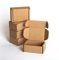 Nouvelle Arrivée Boîtes en Carton à l'Aspect Délicat, Conteneurs d'Expédition en Papier Artistique pour Bouteilles, Vêtements, Portefeuilles, Emballage Postal