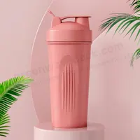 24oz Baby Pink Protein Shaker Protein Shaker Custom Protein Shaker