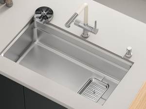 Fregadero de Cocina Grande de Acero Inoxidable 304, de Una Sola Pieza, para Instalar Bajo Encimera, con Superficie de Partículas Nano 3D, Duradero y de Alta Calidad - Product Image 5