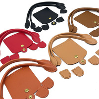 Kits de tricot pour la fabrication de sacs en cuir PU, coussin de façonnage pour sacs à main DIY avec trous pour la création de sacs à bandoulière et de sacs à main au crochet