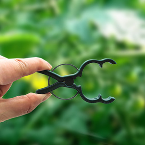 Clips de fixation pour plantes en plastique, petite taille, design ergonomique, pour le jardinage - Product Image 2