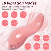 Heiz funktion weiblich verrückte Zunge Sexspielzeug Vibrator Hot Sell Klitoris lecken Zunge Vibrator Handel