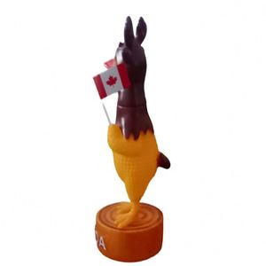 Jouet en PVC à rebond lent, amusant, en forme de renne, avec musique Chicken Lala, pour la décompression créative et le divertissement, adapté à tous les âges - Product Image 2
