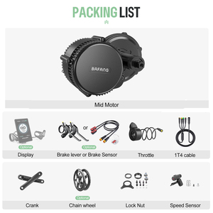 <span class=keywords><strong>Kit</strong></span> de Conversión de Bicicleta Eléctrica <span class=keywords><strong>Bafang</strong></span> de 750w 48V con Pantalla DPC080 / DPC010 / VD618, Motor de Bicicleta Eléctrica, <span class=keywords><strong>Kit</strong></span> de Motor de Transmisión Media para Bricolaje - Product Image 4