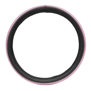 Housse de <span class=keywords><strong>volant</strong></span> en cuir antidérapante de qualité supérieure, universelle, 38 <span class=keywords><strong>cm</strong></span>/15'', décoration intérieure de voiture pour femmes - Product Image 4