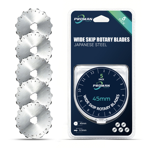 45mm Rotary Crochet <b>Edge</b> Skip <b>Cutter</b> Rotary Blades - Product Image 1
