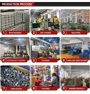 עמיד כבד 90 תואר נירוסטה מקלחת זכוכית דלת אביזרי צינור עגול צינור מחברים - Product Image 6