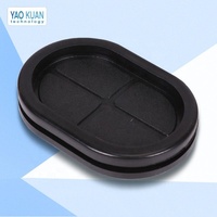 Rubber Wire Hole Cover Retaining Ring Cable Sealing Ring