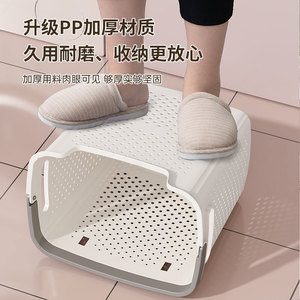Laundry <b>Basket</b> Rectangle <b>Large</b> Capacity Durable Clothing Organizer For Bathroom Storage - Product Image 3