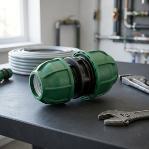 Tuyau d'irrigation agricole en PVC/PE vert haute pression, résistant à la corrosion et aux produits chimiques, à raccordement rapide, garantie 3 ans - Product Image 2