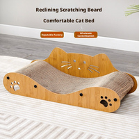Nouveau canapé avec griffoir, lit pour chat, griffoir en carton ondulé, jouet pour chat en gros, canapé avec griffoir.