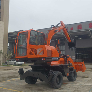JINGGONG油圧ショベルバックホーローダーCE認証建設用マイニング機器クイックアタックツール付き - Product Image 4