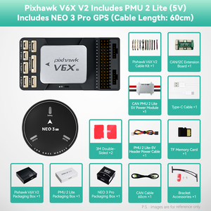 Controlador de Vuelo Inteligente CUAV Pixhawk V6X V2 y Módulo GNSS 3 Pro con Alta Tecnología para Mapeo con Drones - Product Image 1