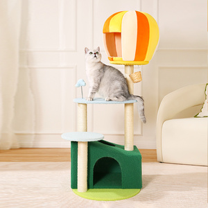 UFBemo Cat Tree Tower Condo Muebles Scratch Post <span class=keywords><strong>para</strong></span> gatitos Pet House Play Multifuncional Cat Tree Sisal Cat Tower - Product Image 1
