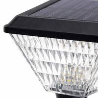 Lámpara de Pared Moderna Decorativa Resistente a la Intemperie, 185 mm, Cargada con Panel Solar, Sensor Automático, Lámpara Solar para Exteriores, Jardín, Patio, Hogar