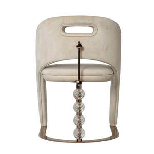 <span class=keywords><strong>Chaise</strong></span> de salle à manger de mariage en porte-à-faux rembourrée en <span class=keywords><strong>velours</strong></span> vintage avec accoudoir chaises de visiteur confortables en métal de bureau pour salle de réunion - Product Image 3