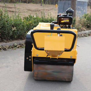 Mini Rodillo Compactador Vibratorio de Doble Tambor con Enfriamiento por Agua, Motor Changfa, Bomba Doméstica, Rodamiento Hidráulico de Alta Eficiencia - Product Image 1