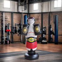 Sac de boxe gonflable Offre Spéciale enfants Kickboxing sac de boxe en PVC autoportant avec kit de kickboxing de remplissage d'eau et d'air