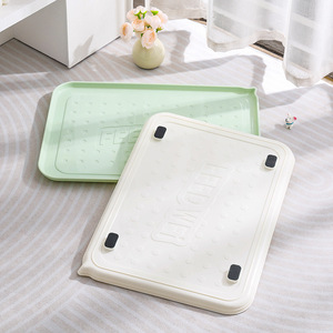 Youcheng Pet Feeding <b>Mat</b> Pink Non Slip Anti Spill Food Tray For <b>Cats</b> And Dogs - Product Image 3