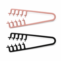 Peigne volumisant en V résistant à la chaleur, outil de coiffure portable pour cheveux fins, usage quotidien, accessoires professionnels de salon