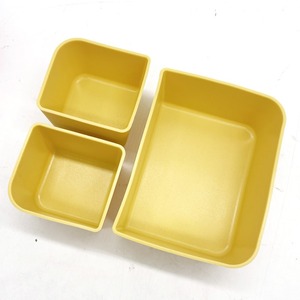 silicone storage <b>box</b> rectangular square cosmetic organizer tray desk <b>small</b> items divider food compartment silicone storage tray - Product Image 3
