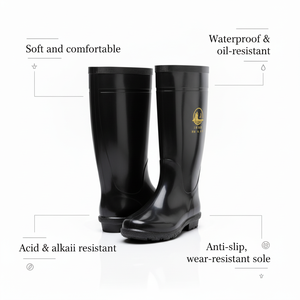 <span class=keywords><strong>Stivali</strong></span> in PVC di sicurezza per uomo e <span class=keywords><strong>donna</strong></span> per <span class=keywords><strong>lavoro</strong></span> e attività all'aperto protezione completa del piede - Product Image 2