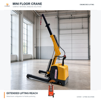 CSEC-900R Grue d'atelier électrique rotative en alliage d'aluminium 900 kg, rotation à 90°, hauteur de levage 3180 mm, grue mobile pour usage domestique et commercial, neuve