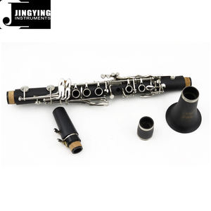 2023 Jingying Music Eb Key Cuerpo de baquelita dura Niquelado <span class=keywords><strong>Clarinete</strong></span> <span class=keywords><strong>soprano</strong></span> para niños - Product Image 5