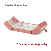 Boîte en carton personnalisée de luxe pour bijoux, boucles d'oreilles, colliers, coffret cadeau en velours, emballage de vente et de rangement