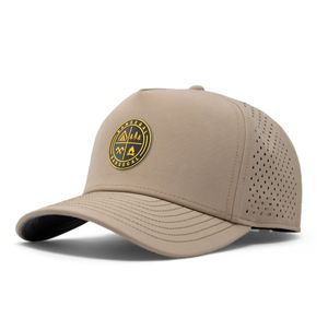 Kustom Logo 5-Panel dapat disesuaikan topi bisbol <span class=keywords><strong>Golf</strong></span> kain biru Laser berlubang tali cepat kering sejuk gaya Amerika dicetak - Product Image 4