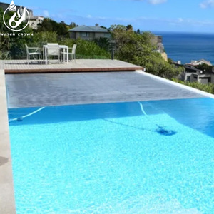 Copertura per Piscina in PVC Personalizzata Water Crown, Design Moderno Quadrato, Alta Qualità, Impermeabile, Garanzia di 1 Anno, Supporto <span class=keywords><strong>Online</strong></span> Diretto - Product Image 2