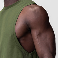 Nouveau Gilet de Sport Tricoté en Coton pour Homme 2026 – Sensation Glacée, Respirant, Col Rond, Couleur Unie, Grandes Ouvertures pour les Bras – Idéal pour la Gym