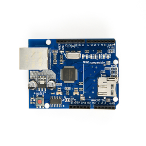 وحدة شبكة إيثرنت KUONGSHUN OEM ODM مع فتحة بطاقة SD طراز <span class=keywords><strong>W5100</strong></span> لمشاريع DIY <span class=keywords><strong>Arduino</strong></span> UNO R3 Mega 2560 - Product Image 1