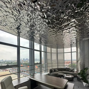 Panneau <span class=keywords><strong>d</strong></span>écoratif extérieur en aluminium <span class=keywords><strong>nid</strong></span> <span class=keywords><strong>d</strong></span>'<span class=keywords><strong>abeille</strong></span>, conception personnalisée OEM ODM, panneau composite <span class=keywords><strong>nid</strong></span> <span class=keywords><strong>d</strong></span>'<span class=keywords><strong>abeille</strong></span> en acier inoxydable à effet vague <span class=keywords><strong>d</strong></span>'eau - Product Image 4