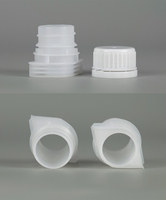 Capuchon de bec verseur en PE de 22 mm de qualité alimentaire pour poudre alimentaire, farine, sucre, essence de poulet, emballage en sachet souple