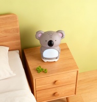 Diffuseur ultrasonique Koala de 100 ml, humidificateur à brume fraîche avec fonction d'arrêt automatique, lumière LED 7 couleurs