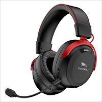 Auriculares Inalámbricos para Juegos Smailwolf G900, 4 Modos, BT5.0, 2.4G, 40mm, Luz RGB, Micrófono con Cancelación de Ruido para PC, PS5, Laptop, Esports
