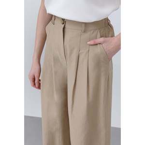 Pantalones Básicos Plisados de Visón para Mujer, Marca Soul, para Oficina y Uso Casual, Diseño Ligero y Cómodo con Detalles Elegantes - Product Image 2