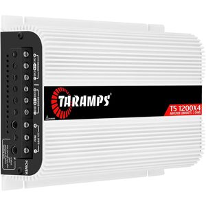 เครื่องขยายเสียง Taramps Ts 1200x4 กำลังขับ 1200 วัตต์ RMS 4 แชนแนล 2 โอห์ม สำหรับรถยนต์ คลาส D ฟูลเรนจ์ ครอสโอเวอร์ในตัว สาย RCA แบบคงที่ - Product Image 1