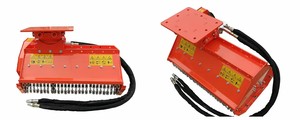 Broyeur à fléaux GONGMA pour engins de construction, mini-excavatrice 4-9 tonnes, roulement de boîte de vitesses, matériau Q355B+NM500, boîte en bois bleue 1 - Product Image 2
