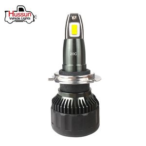 หลอดไฟหน้ารถยนต์ LED 2 ชิ้น สว่างพิเศษ 12v 24v พร้อมพัดลมระบายความร้อน 16000lm รุ่น H15 9005 H11 H7 H4 - Product Image 4